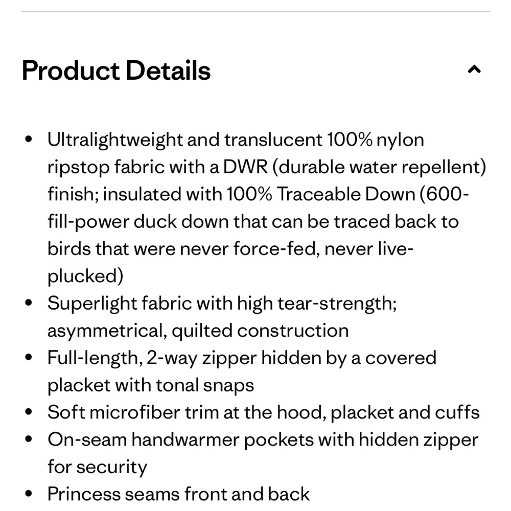 Patagonia Fiona long quilted down hooded jacket burgundy/dark current size small - Picture 4 of 11